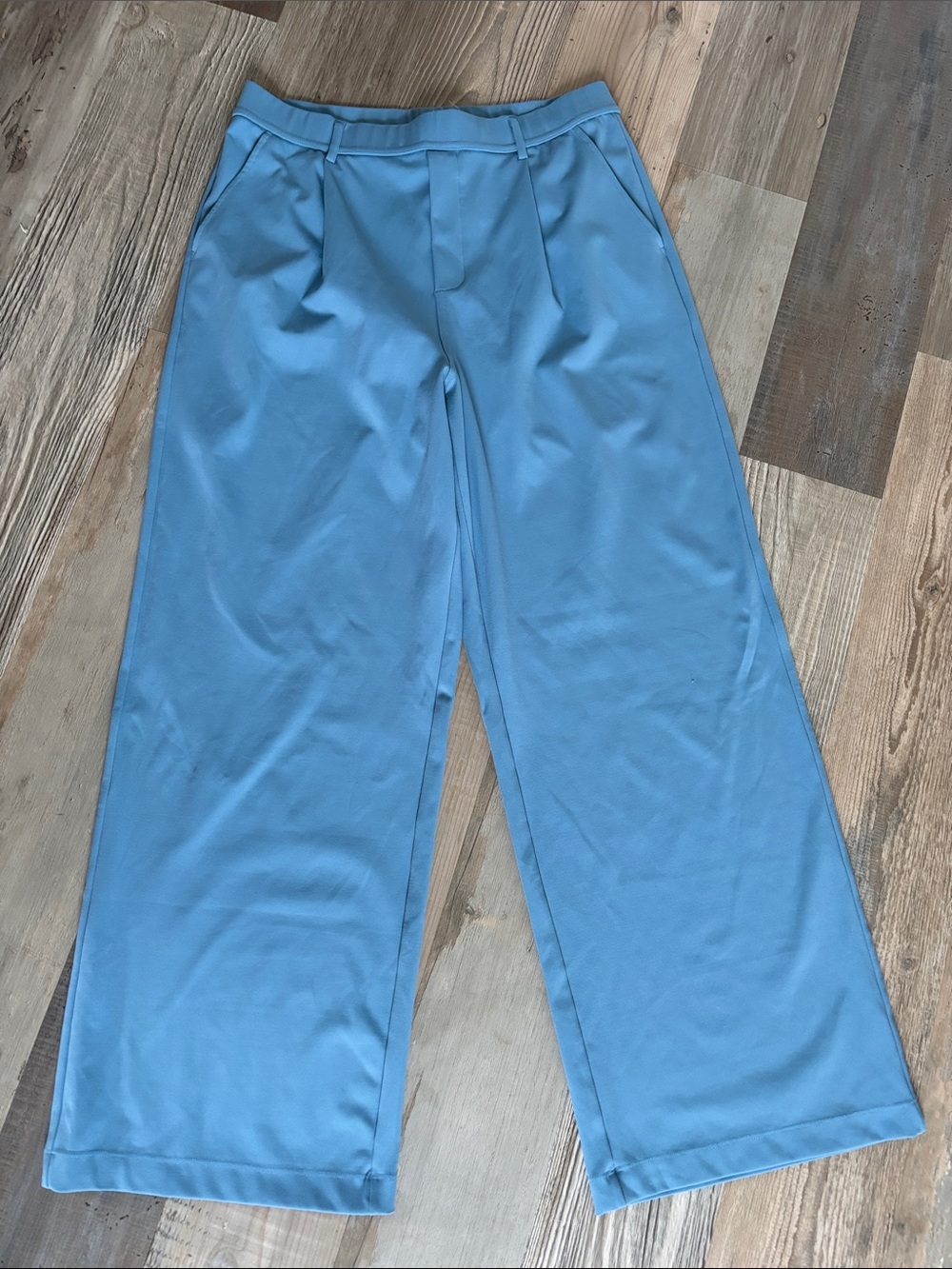 HALARA Wide-Leg Pants in Sky Blue